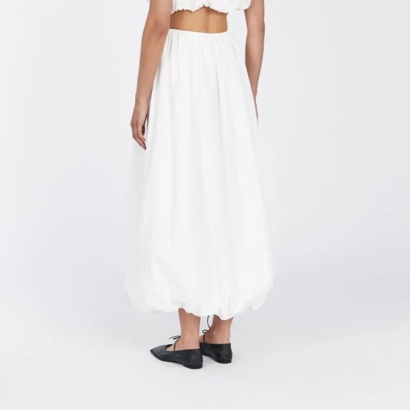 DISSH White Balloon-Hem Skirt Monty - Picture 6 of 6